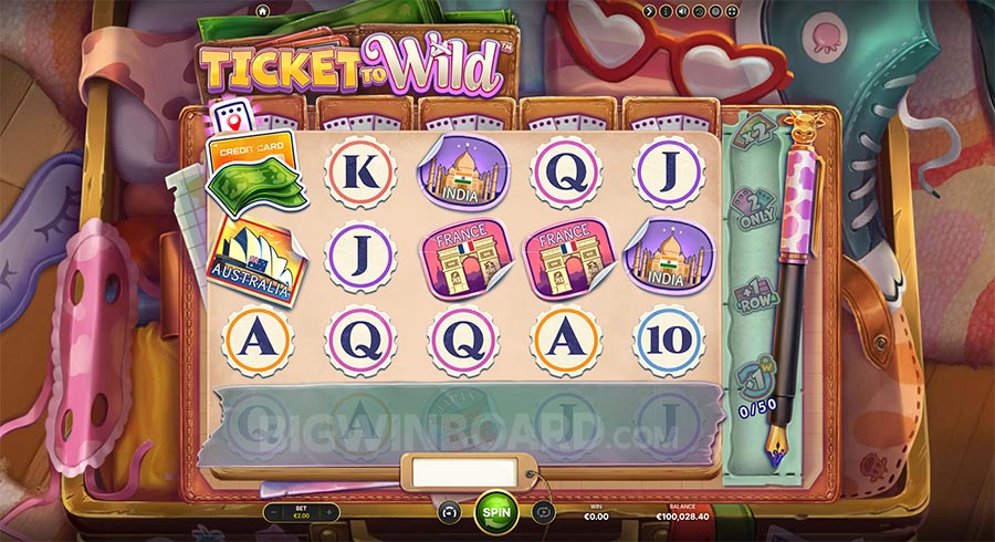 Ticket To Wild slot